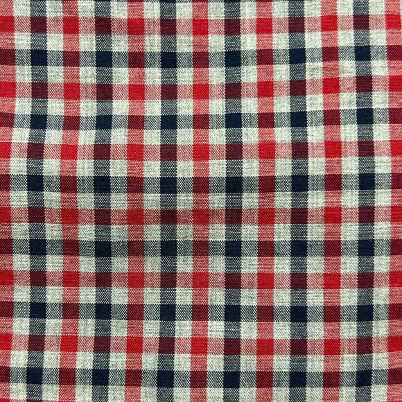 Brooks Brothers Mens Button Up Shirt Red Blue Gray Plaid XL Regent Fit Cotton - Picture 8 of 8